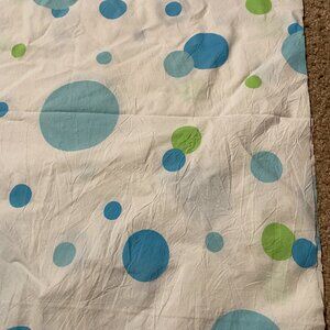 Pottery Barn Teen 48" x 22" Fabric Panel Bubble Pop Blue Green Sheet Fabric Good